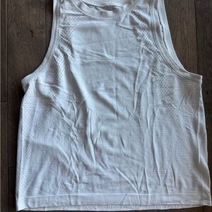 White Lululemon Sleeveless Women's Top